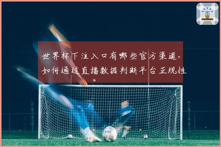世界杯下注入口有哪些官方渠道,如何通过直播数据判断平台正规性