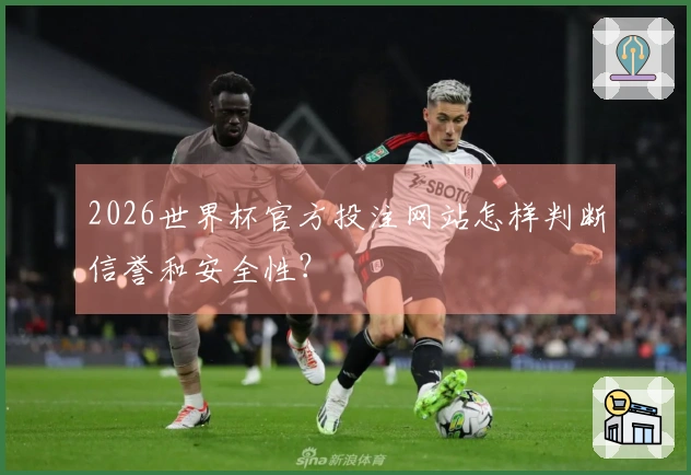2026世界杯官方投注网站怎样判断信誉和安全性？